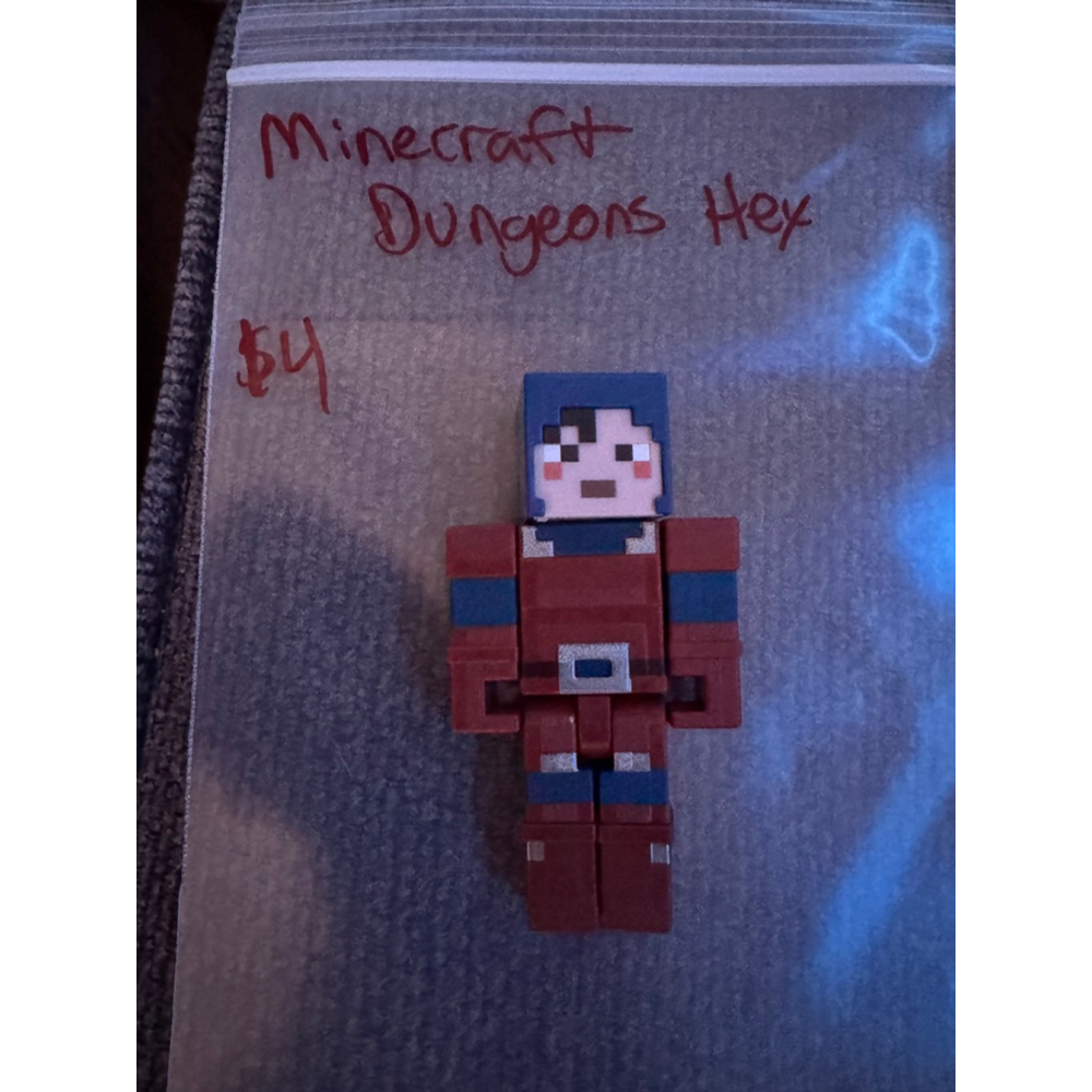 2020 Mattel Minecraft Dungeons HEX 3.25 inch Action Figure original rare